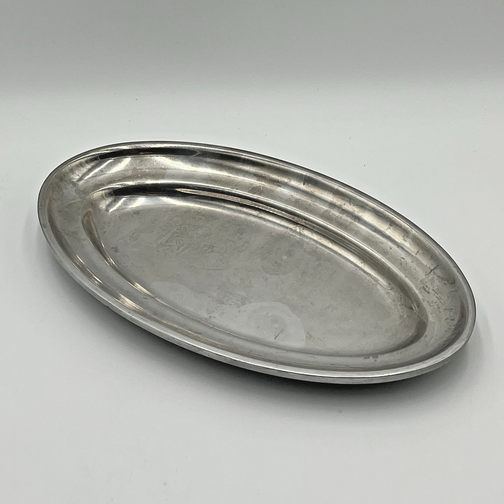 Wilton Armetale RWP Small Oval Serving Platter Oven Grill Chill Safe Serveware